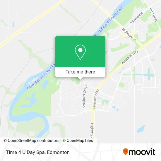 Time 4 U Day Spa map