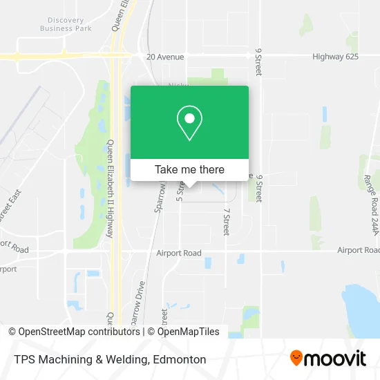 TPS Machining & Welding map