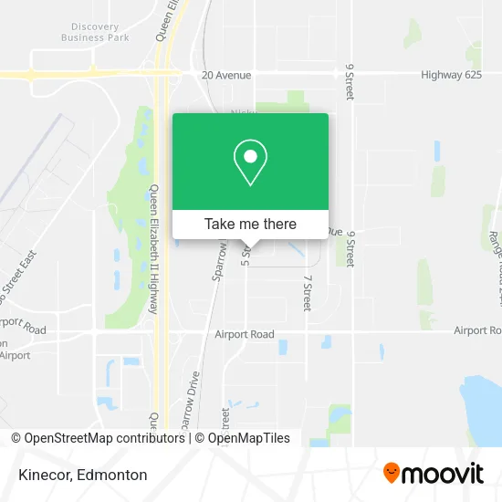 Kinecor map