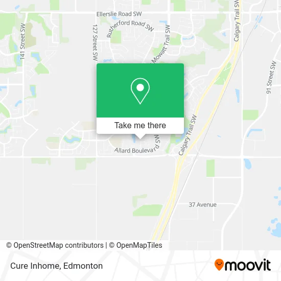 Cure Inhome map