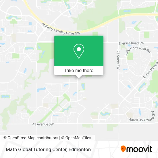 Math Global Tutoring Center map