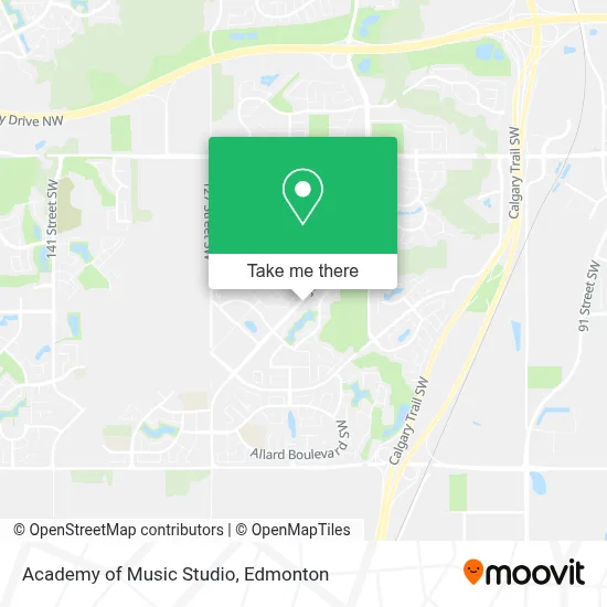 Academy of Music Studio map