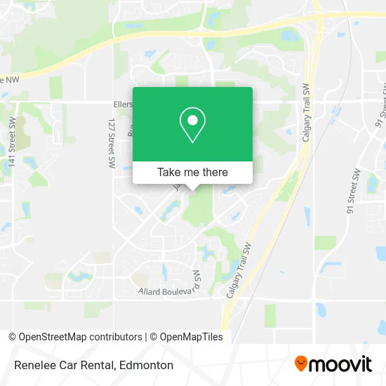 Renelee Car Rental map