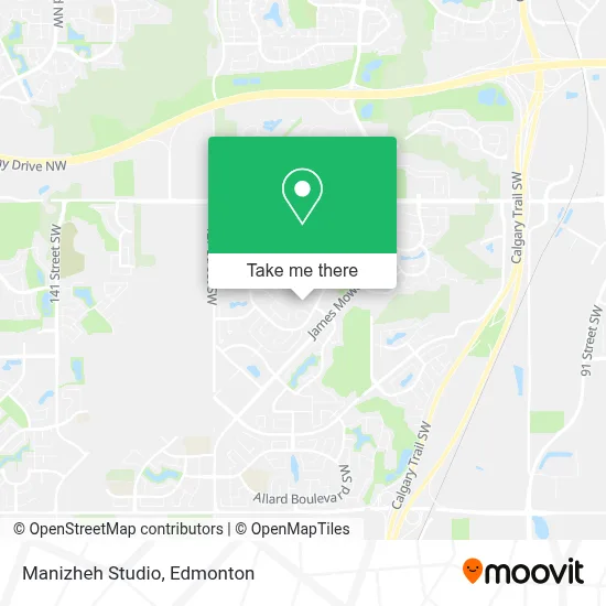 Manizheh Studio map