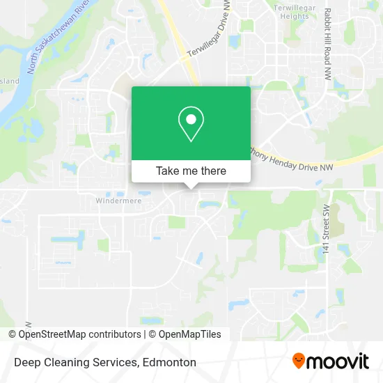 Deep Cleaning Services map