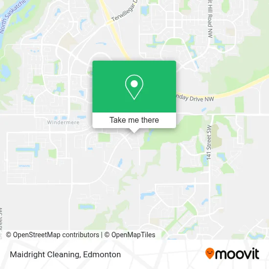 Maidright Cleaning map