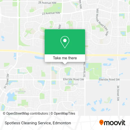 Spotless Cleaning Service map