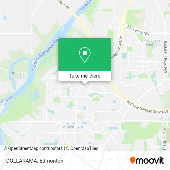 DOLLARAMA map