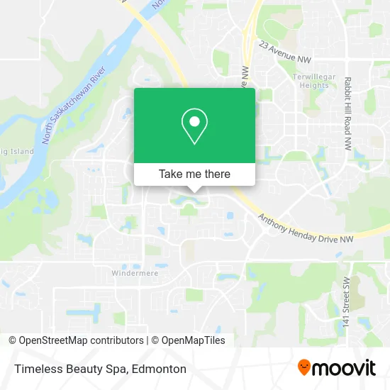 Timeless Beauty Spa map