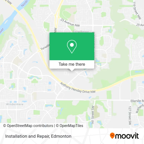Installation and Repair map