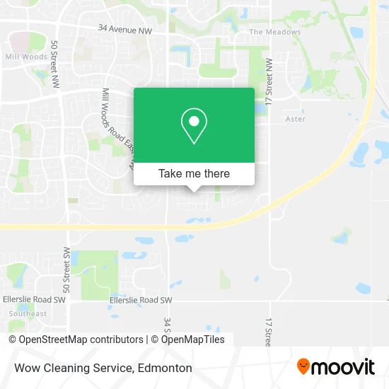 Wow Cleaning Service map