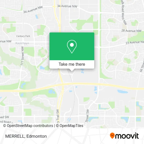 MERRELL map