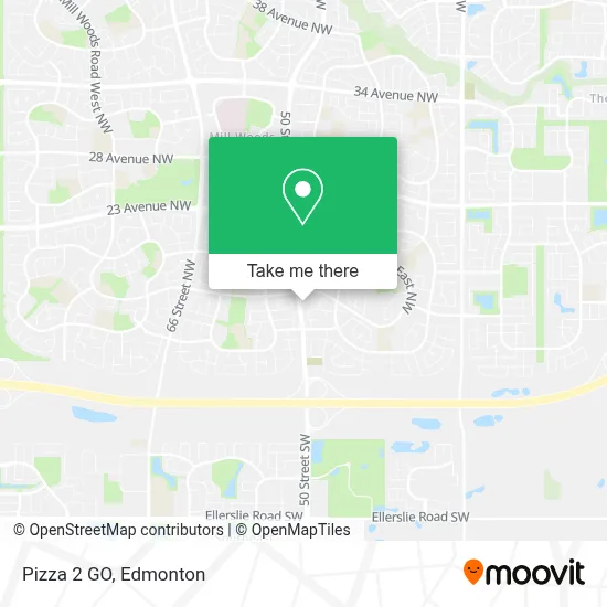 Pizza 2 GO map