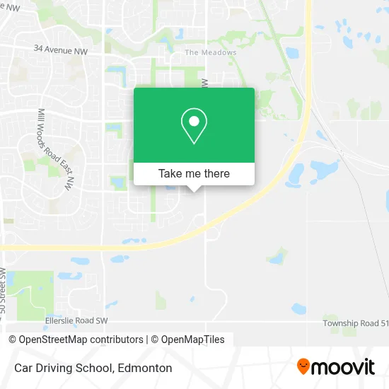 Car Driving School map