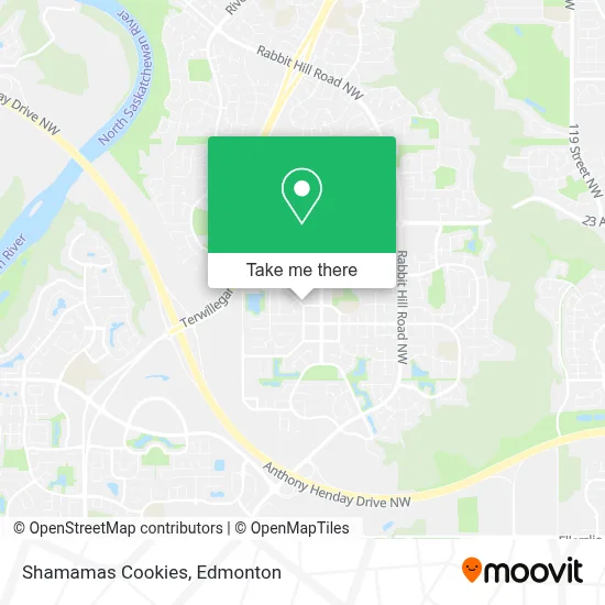 Shamamas Cookies map