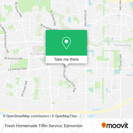 Fresh Homemade Tiffin Service map