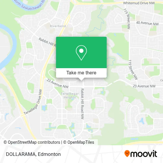 DOLLARAMA map