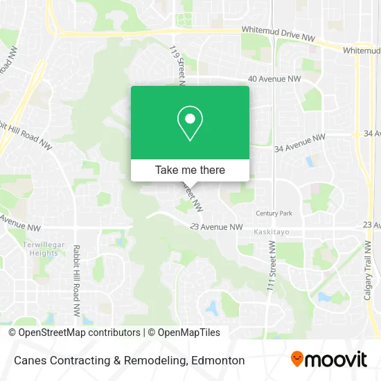 Canes Contracting & Remodeling plan