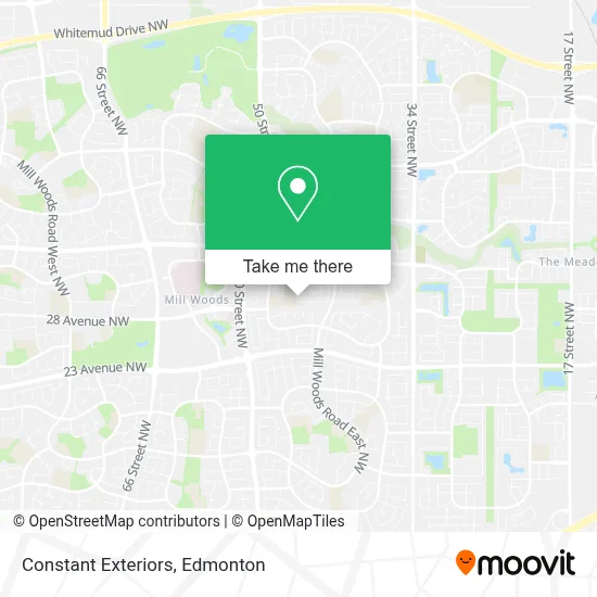 Constant Exteriors map