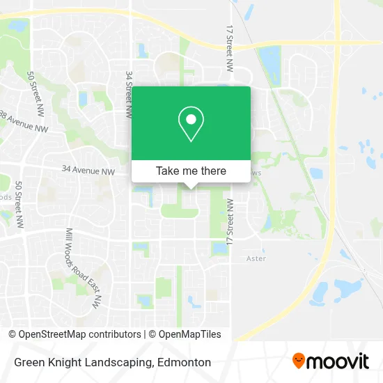 Green Knight Landscaping map