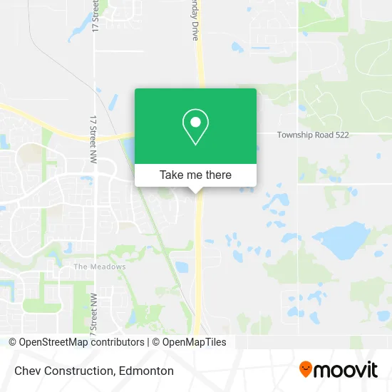 Chev Construction map