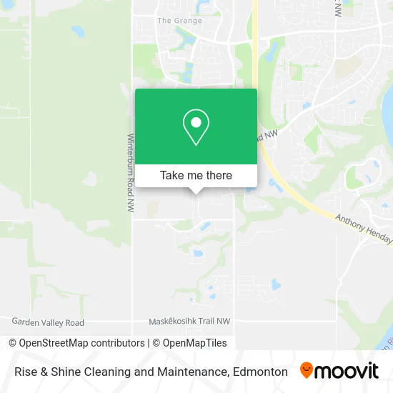 Rise & Shine Cleaning and Maintenance map