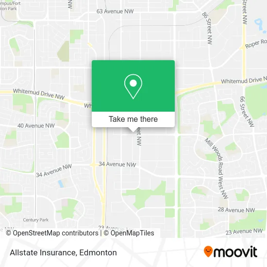 Allstate Insurance map