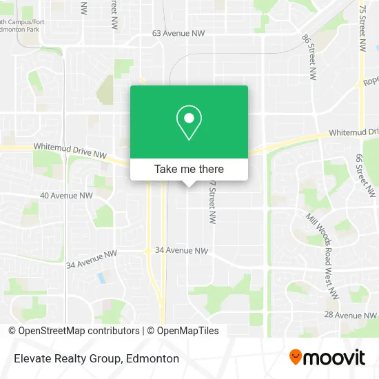 Elevate Realty Group map