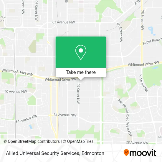 Allied Universal Security Services map