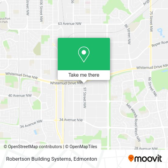 Robertson Building Systems map