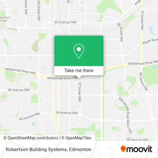 Robertson Building Systems map