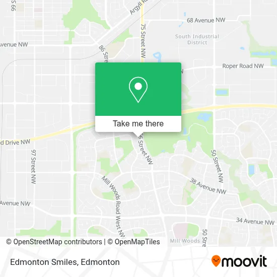Edmonton Smiles map