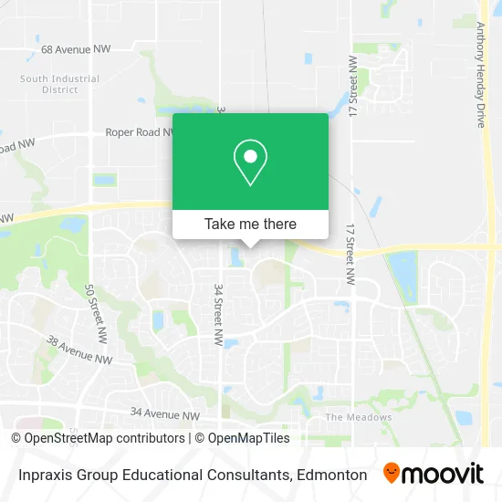 Inpraxis Group Educational Consultants map