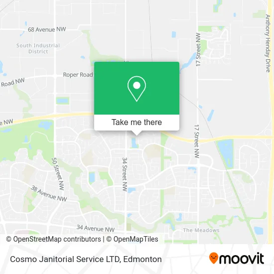 Cosmo Janitorial Service LTD map