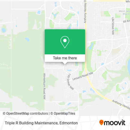 Triple R Building Maintenance map