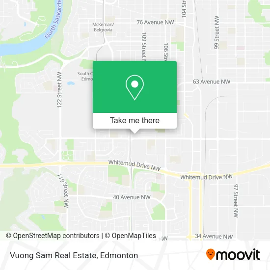 Vuong Sam Real Estate map