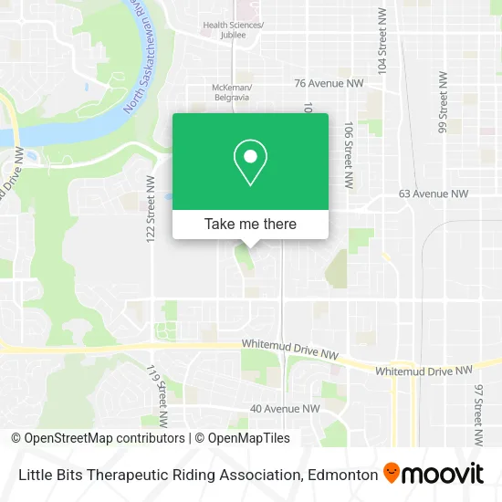Little Bits Therapeutic Riding Association map