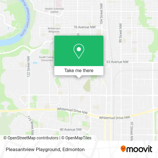 Pleasantview Playground map