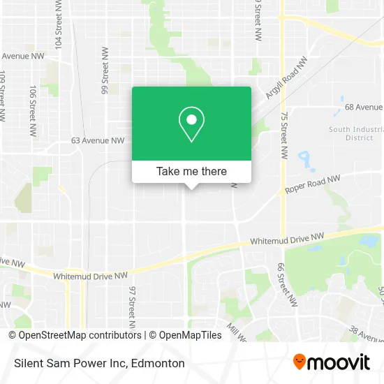 Silent Sam Power Inc map