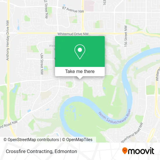 Crossfire Contracting map