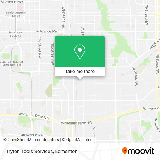 Tryton Tools Services map