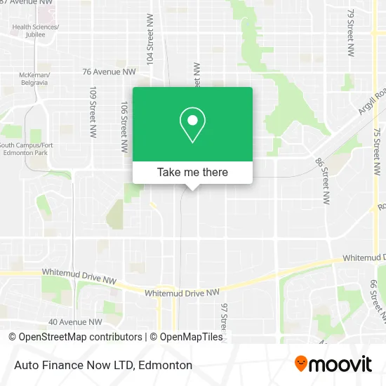 Auto Finance Now LTD map