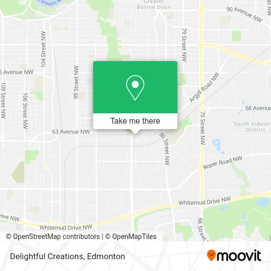 Delightful Creations map