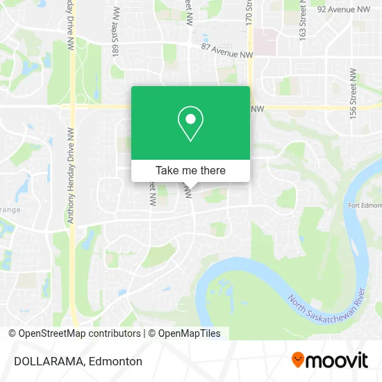 DOLLARAMA map