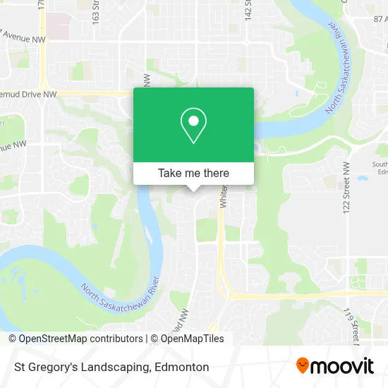 St Gregory's Landscaping map