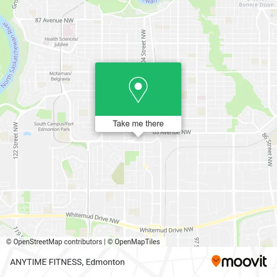 ANYTIME FITNESS map