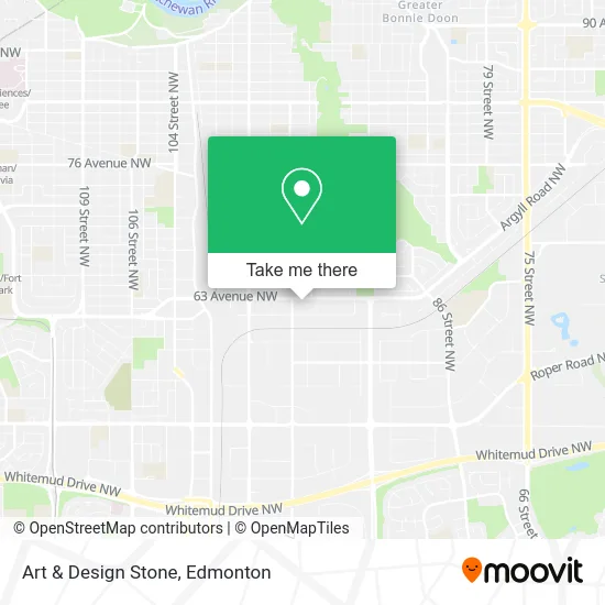 Art & Design Stone map