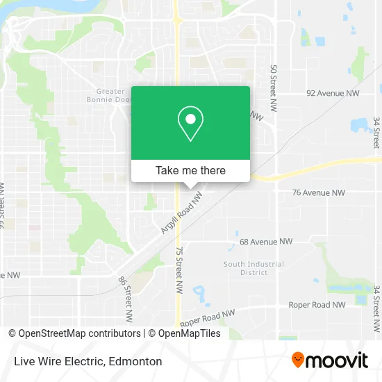 Live Wire Electric map