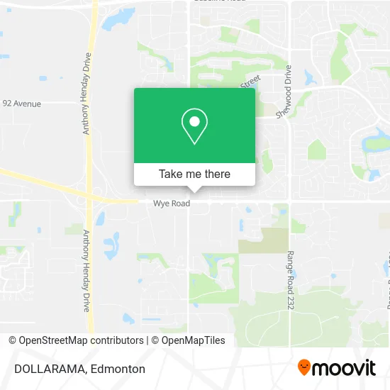 DOLLARAMA map