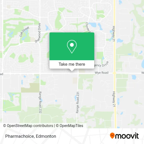 Pharmachoice map